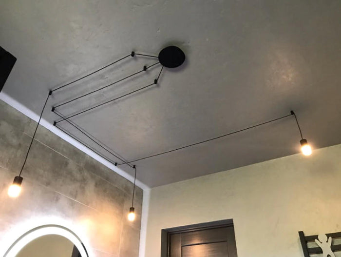 Avila - Plug-In Hanging Lights For Bedroom — customer photo by Valerie K.