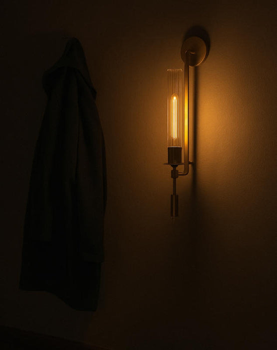 Dagny - Modern Wall Lamp Gold Wall Sconces — customer photo by Janice S.