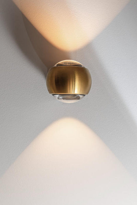 Jorid - Modern Brass LED Wall Lamp Foyer — customer photo by Caroline U.