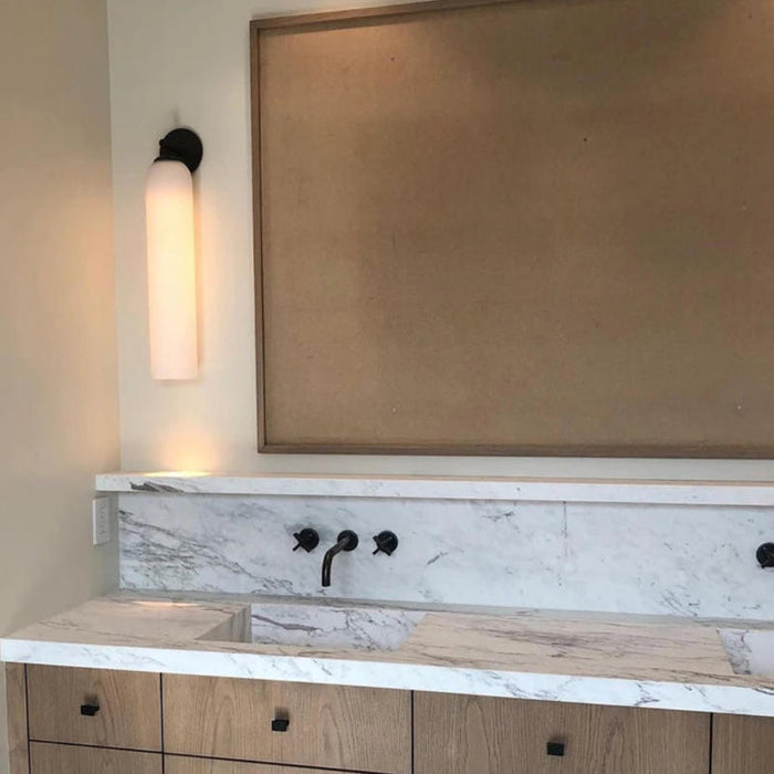 Liviana - Glass Wall-Mounted Lamp — customer photo by Lara E.