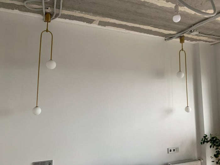 Marne - Hanging Lights For Bedroom — customer photo by Jenny W.