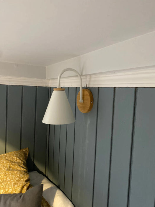 Saskia - Modern Nordic Wall Lamp — customer photo by Arlene O.