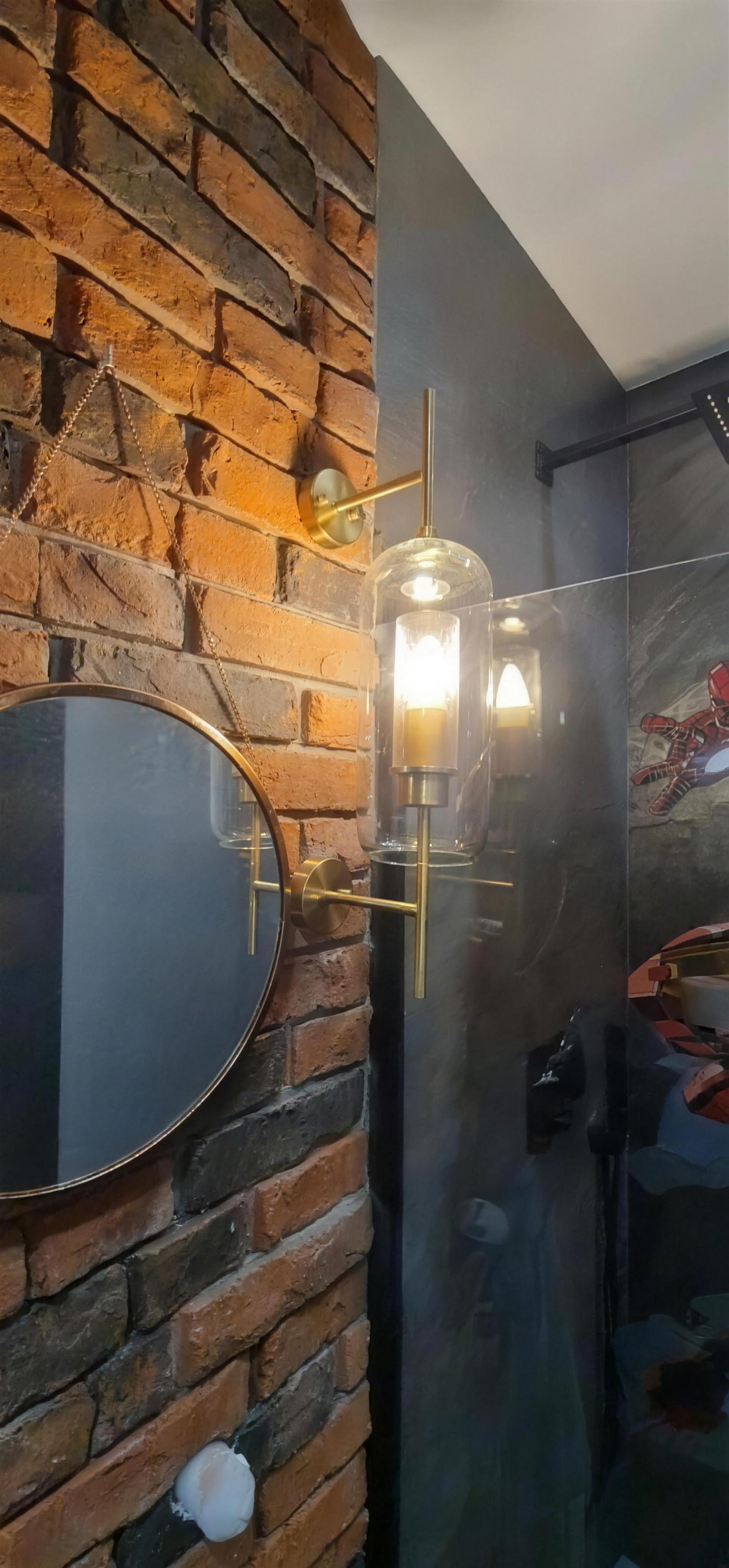 Alegria - Modern Glass Wall Lamp — customer photo by Jeff L.