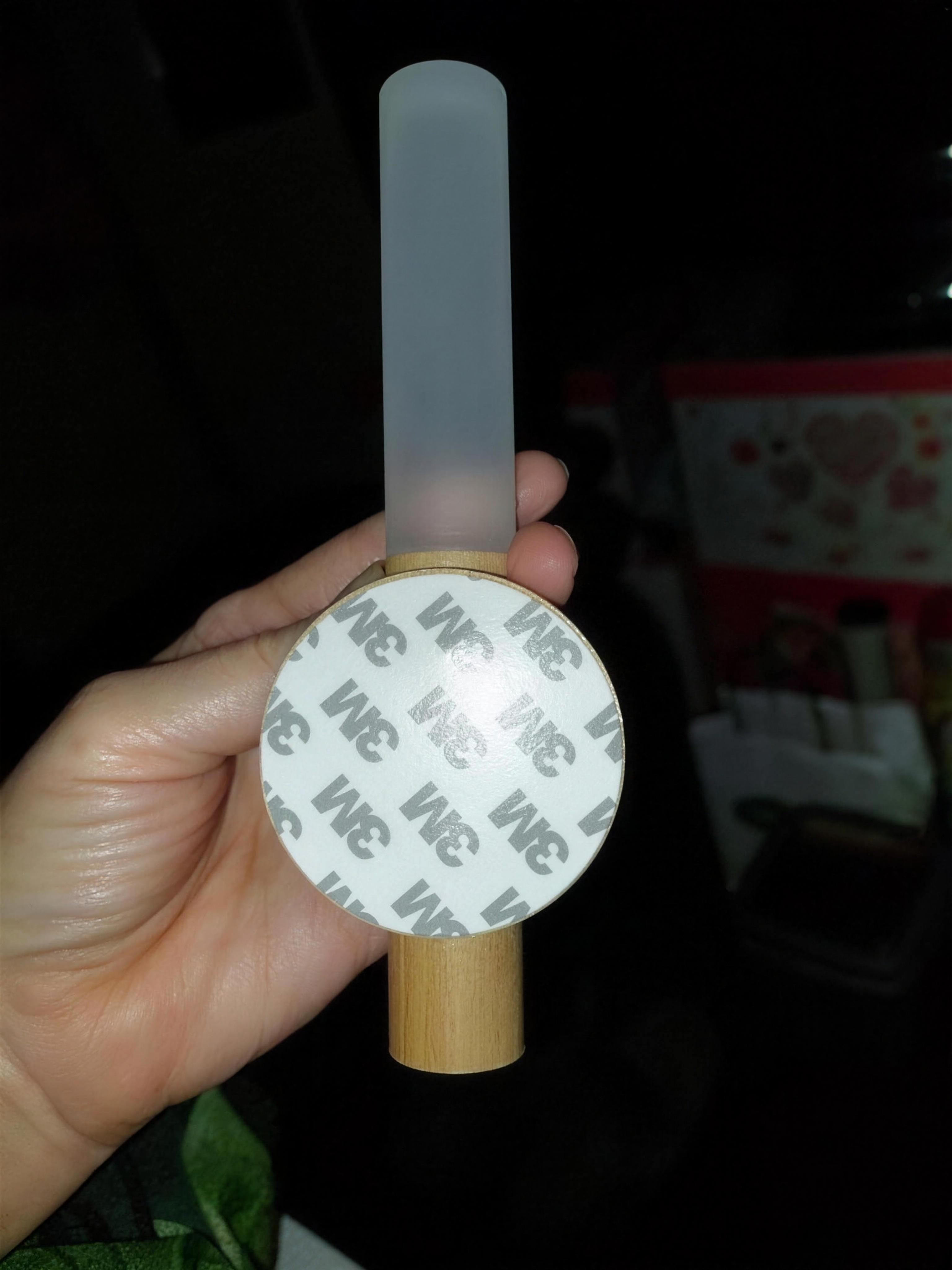 Arne - Rechargeable Wooden Sconce — customer photo by Tabea A.