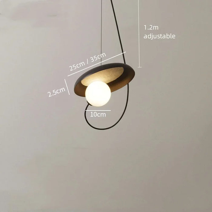 Annalisa - Scandinavian Pendant Light  BO-HA Black Medium (25 cm) 