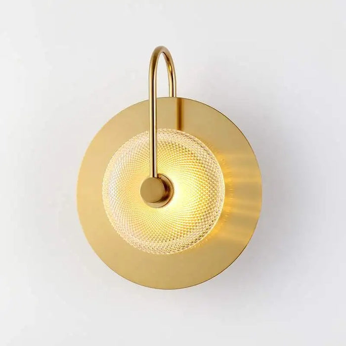 Elvira - Scandinavian Design Lamp Brass Sconces  BO-HA Clear & Brass  