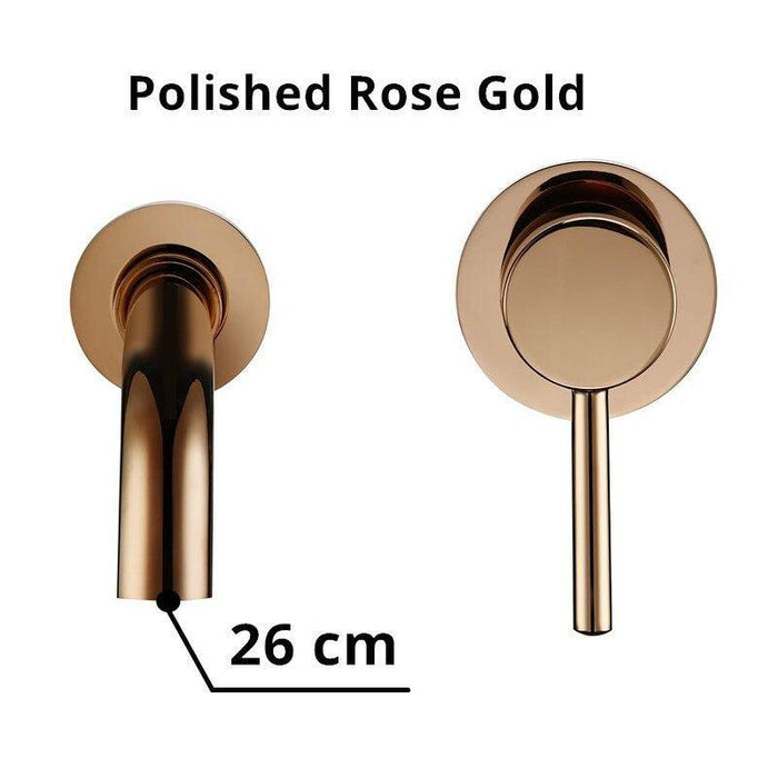 Kaari - Wash Basin Bathroom Sink Faucets  BO-HA Polished Rose Gold 260 mm 