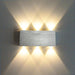 Sphera - Modern LED Cube Box Wall Sconces  BO-HA 6W - 6 Heads Yellow 