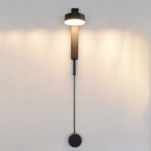 Emelie - Gold Wall Lamp with Dimmer Switch  BO-HA Black Single Sconce 
