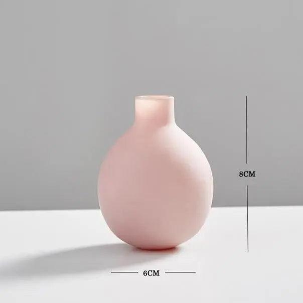 Agnetha - Modern Nordic Vase  BO-HA Pink Vase Small  