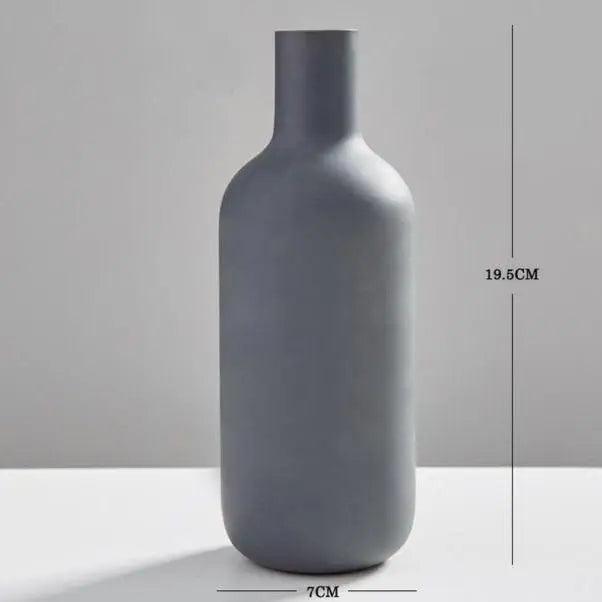 Agnetha - Modern Nordic Vase  BO-HA Blue Vase  