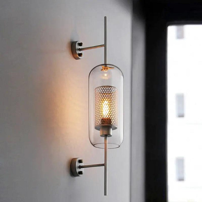 Alegria - Modern Glass Wall Lamp  BO-HA Pipe  