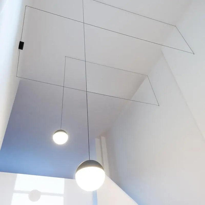 Alise - Nordic Plug-In DIY Glass Hanging Lights For Bedroom  BO-HA   