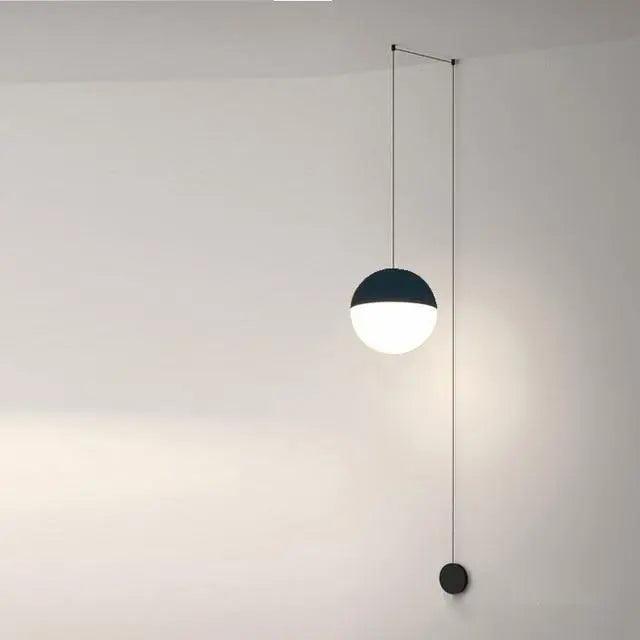 Alise - Nordic Plug-In DIY Glass Hanging Lights For Bedroom  BO-HA 2 Hooks (4 m) - Hardwired  