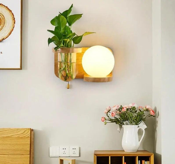 air plant wall sconce Audhild
