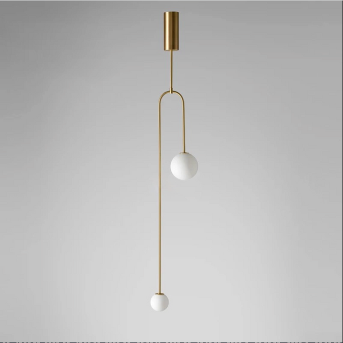Marne - Hanging Lights For Bedroom  BO-HA Gold Cylinder 