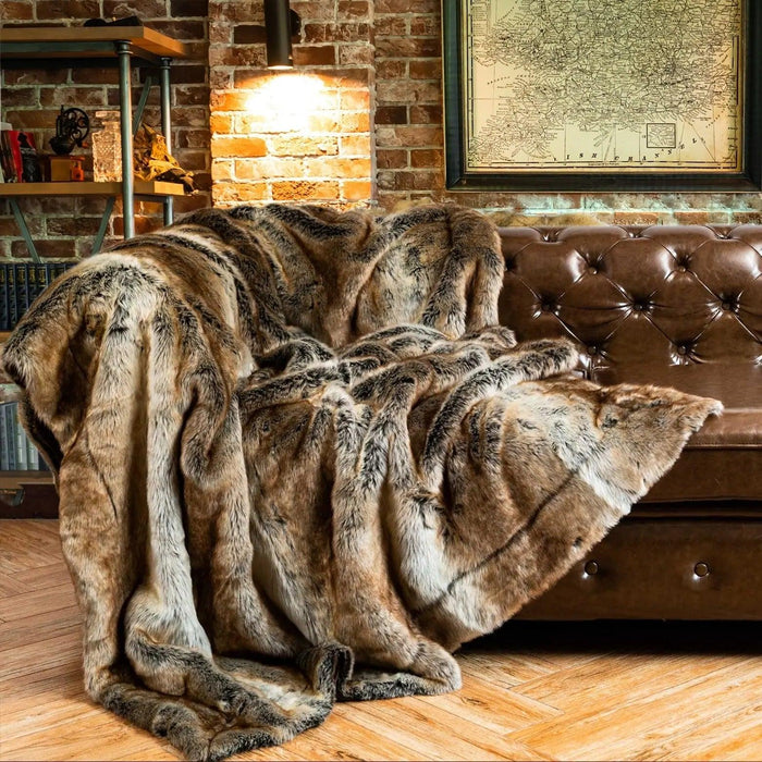 Bjarne - Luxury Faux Fur Blanket  BO-HA   