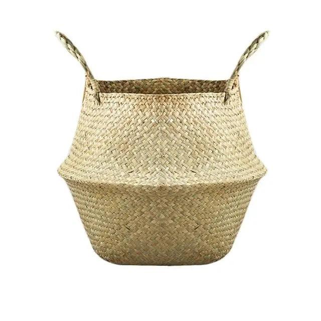 Edith - Foldable Woven Bamboo Basket  BO-HA Dark Khaki S 