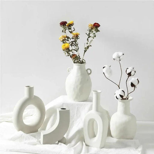Greta - Nordic Ceramic Vase  BO-HA Set of Five  