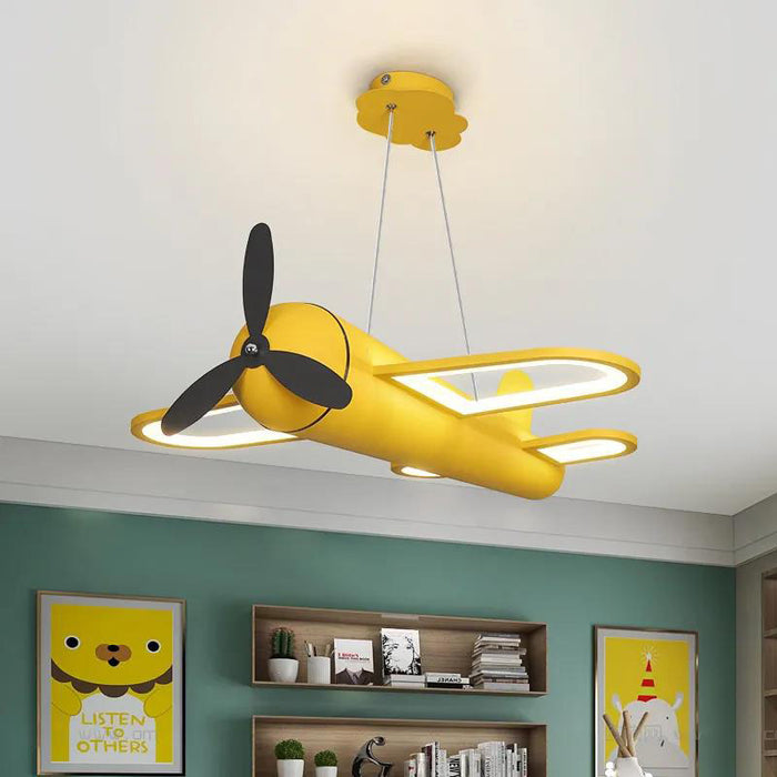 Osmo - Plane Hanging Pendant Light Childrens Lighting  BO-HA Yellow  