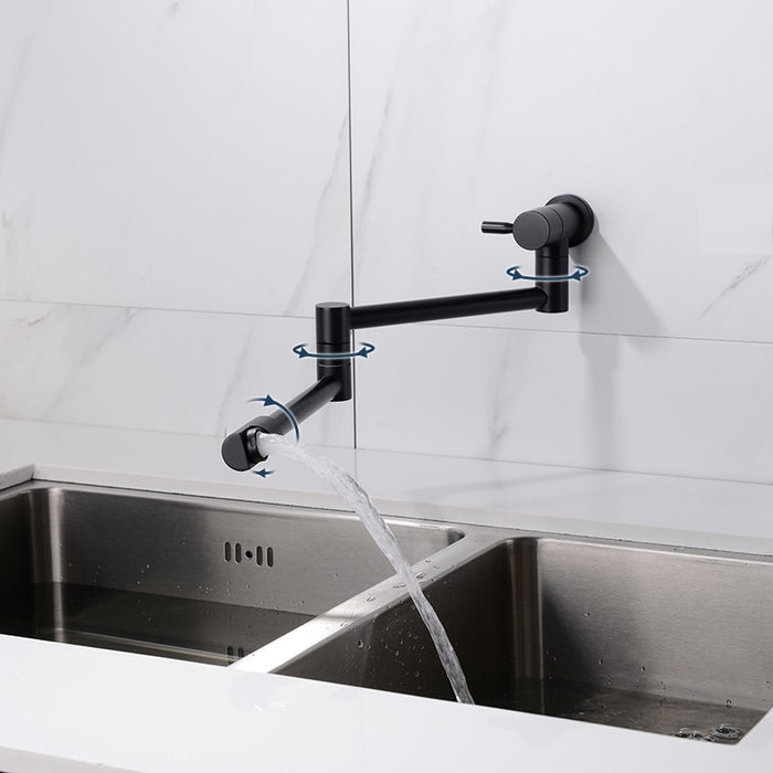 Saima - Modern Pot Filler Faucet Tap Wall Mounted Faucet  BO-HA   