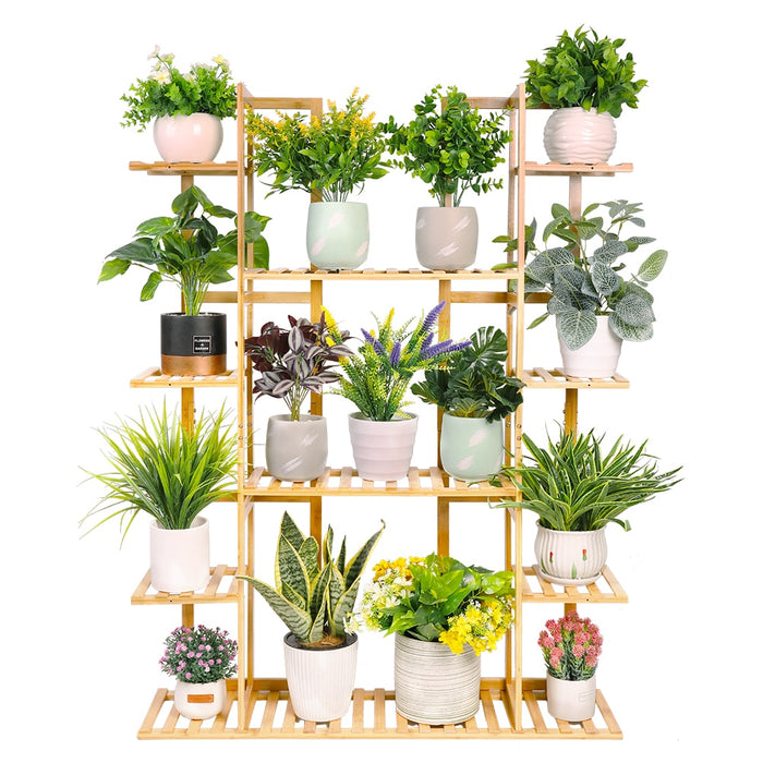 Pernilla - Tall Plant Stand Tiered Plant Stand Plant Shelf Indoor & Outdoor Plant Shelf Flower Stand  BO-HA   
