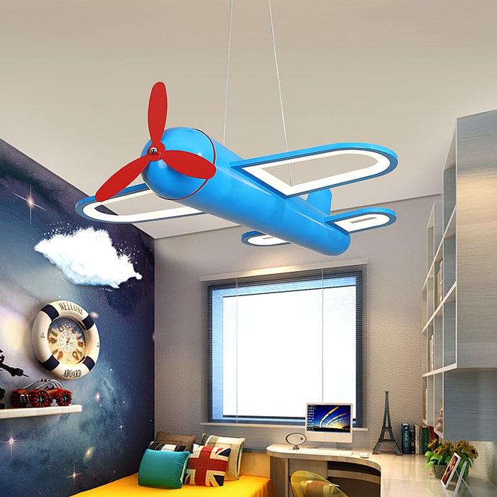 Osmo - Plane Hanging Pendant Light Childrens Lighting  BO-HA Blue  