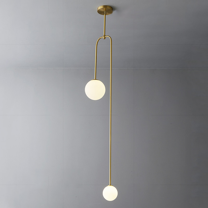 Marne - Hanging Lights For Bedroom  BO-HA Gold Circle 