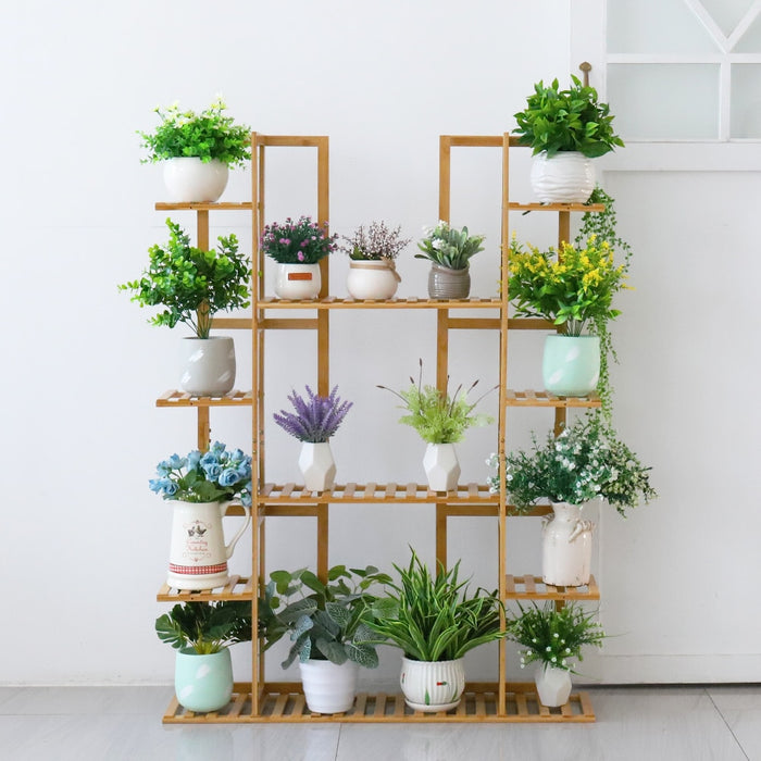 Pernilla - Tall Plant Stand Tiered Plant Stand Plant Shelf Indoor & Outdoor Plant Shelf Flower Stand  BO-HA   