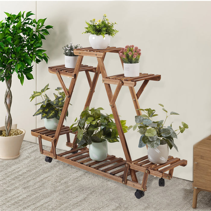 Madicken - Tiered Plant Stand Plant Shelf Indoor & Outdoor Plant Shelf Flower Stand  BO-HA   