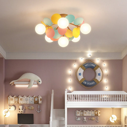 Jorma - Modern Nursery Ceiling Light For Childrens Lighting  BO-HA   