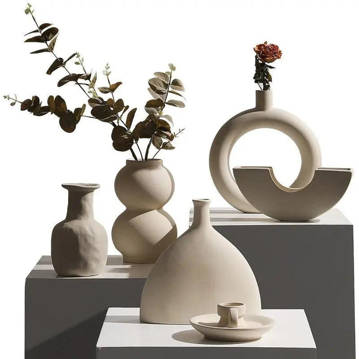 Ingrid - Minimal Ceramic Vase  BO-HA   