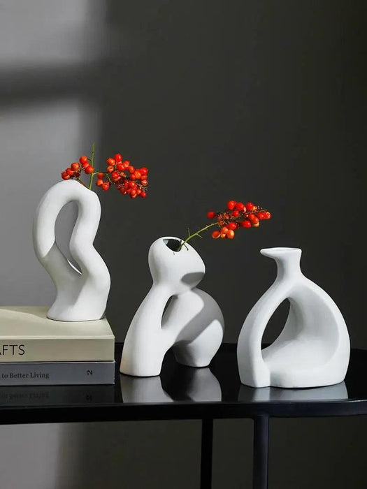 Jytte - Ceramic Vase  BO-HA Set of Three  