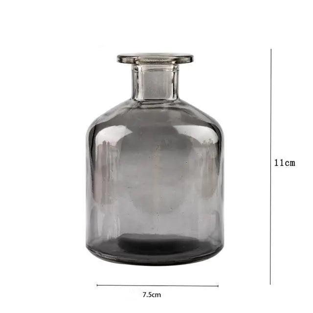 Kajsa - Modern Glass Vase  BO-HA Grey (XS)  