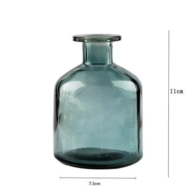 Kajsa - Modern Glass Vase  BO-HA Forest Green (XS)  
