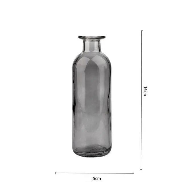 Kajsa - Modern Glass Vase  BO-HA Grey (S)  