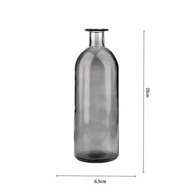 Kajsa - Modern Glass Vase  BO-HA Grey (M)  