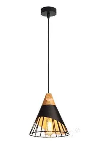 Kida - Nordic Wood Hanging Lights For Bedroom  BO-HA Black  