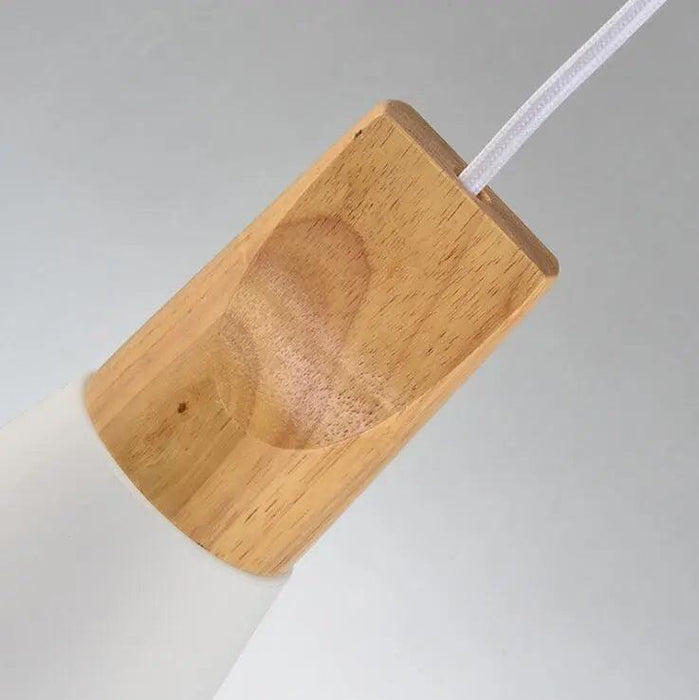 Kida - Nordic Wood Hanging Lights For Bedroom  BO-HA   