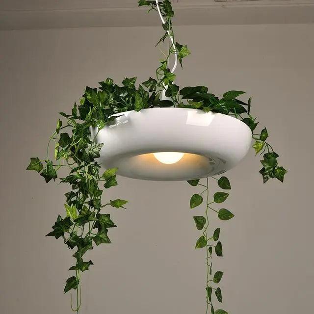 hanging planter light fixture Lagerfeld