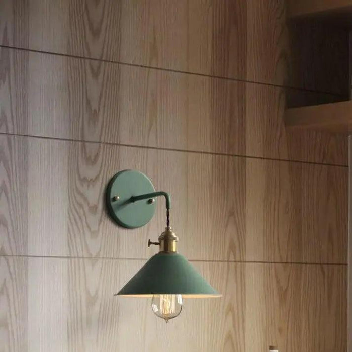 Leea - Vintage Plated Wall Lamp  BO-HA Green  