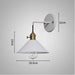 Leea - Vintage Plated Wall Lamp  BO-HA   
