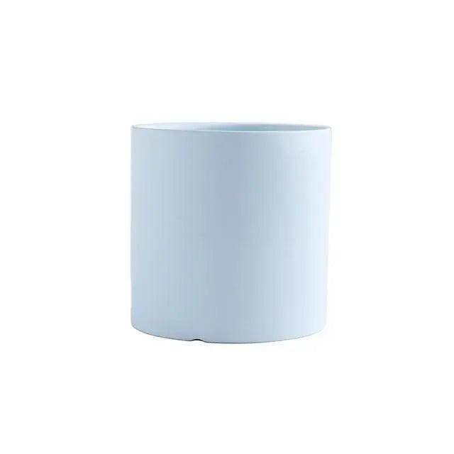 Lotta - Nordic Minimalistic Pot  BO-HA Light Blue Medium + Tray 
