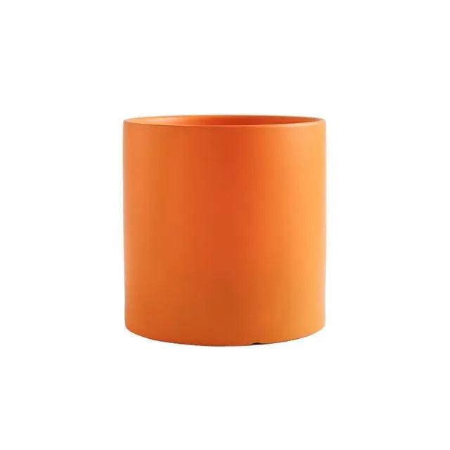 Lotta - Nordic Minimalistic Pot  BO-HA Orange Mini 8cm 