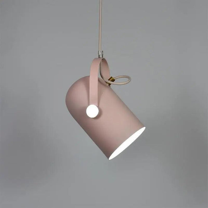 Lynae - Modern Nordic Hanging Lights For Bedroom  BO-HA Pink Same Color than the Shade 