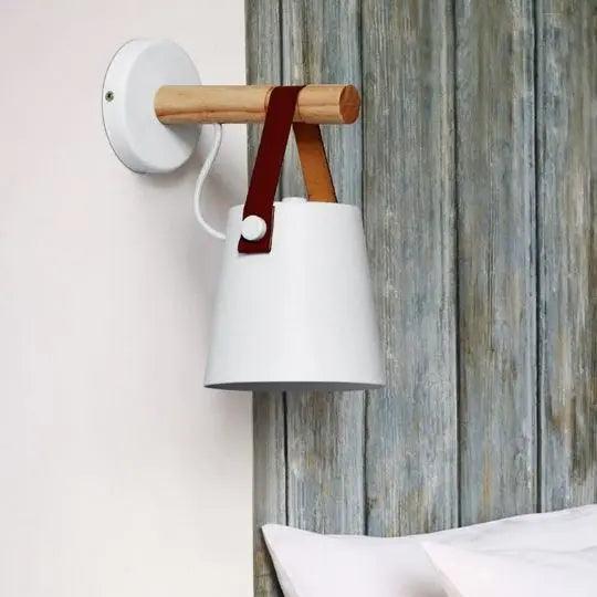 Marit - Nordic Wooden Wall Lights for Bedroom  BO-HA   