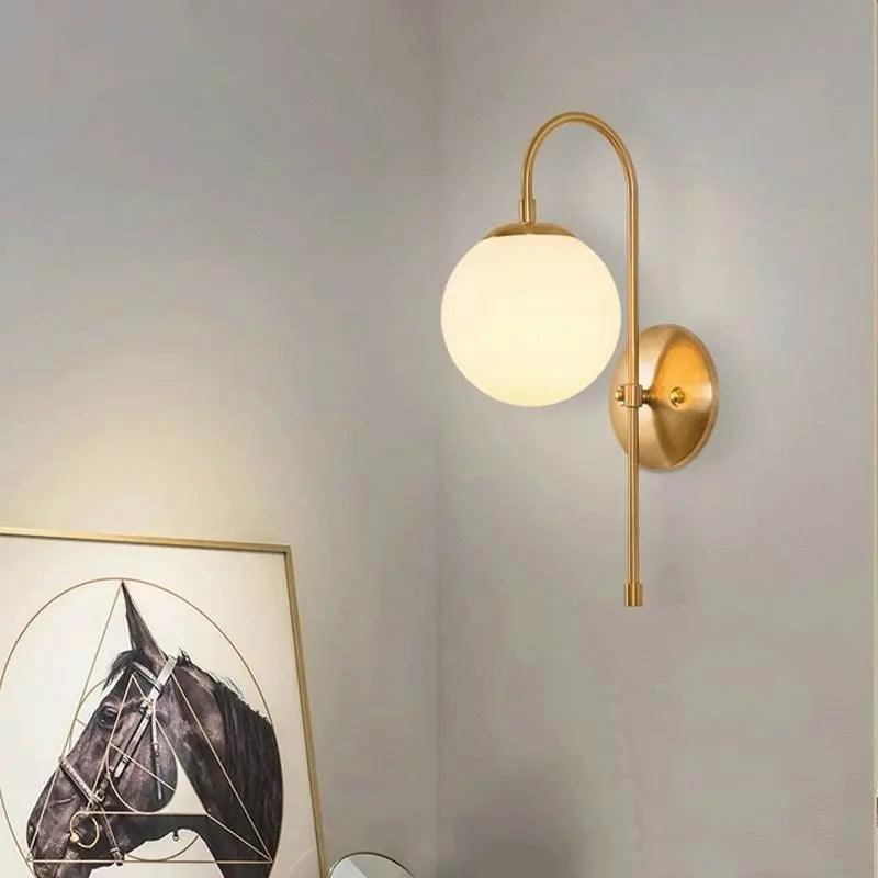 Olsson - Modern Nordic Gold Wall Sconces — BO-HA