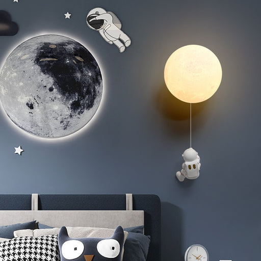 Karsten - Astronaut Nursery Night Light Childrens Lighting  BO-HA Moon  