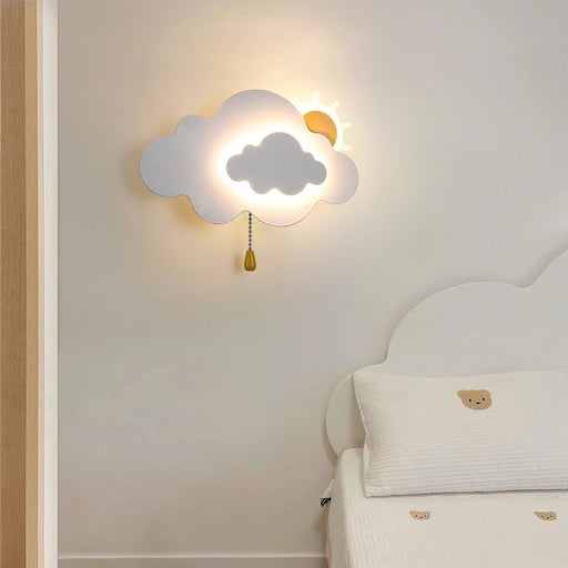 Antero - Childrens Lighting Cloud Nursery Night Light  BO-HA White  