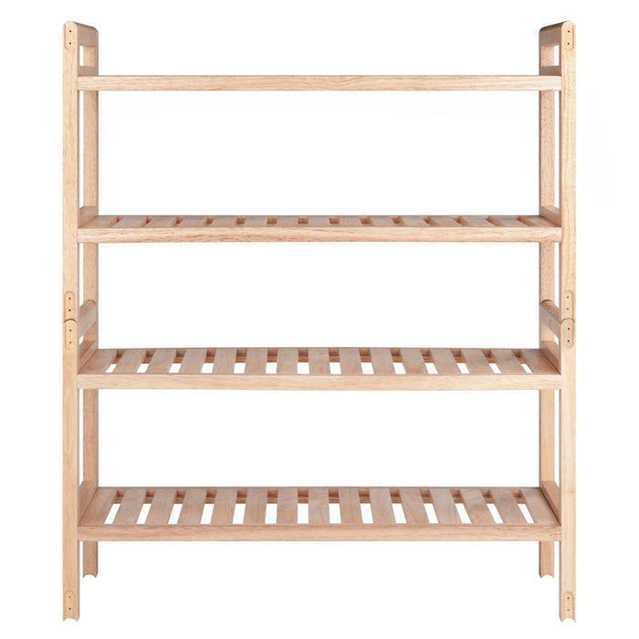 2-Tier Wooden Shoe Rack, Stackable Wood Shoe Rack for Closet, Entryway &  Hallway – Built to Order, Made in USA, Custom Furniture – Free Delivery